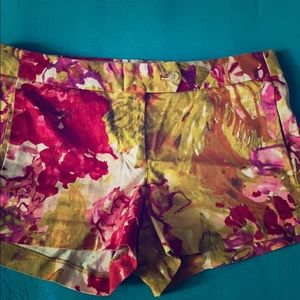 J. Crew shorts in floral print